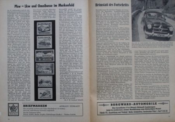 "Motor-Echo" Automobile-Magazine 1954 (6663)